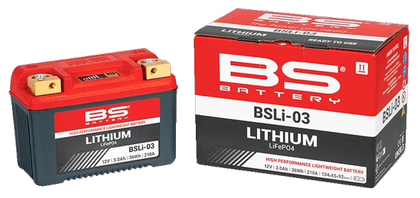 BS BSLi-03 12.8 V 3 Ah Motosiklet Aküsü ürün görseli 1