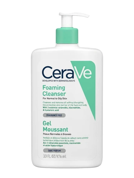 Cerave Köpüren Temizleyici 976 ml ürün görseli 1