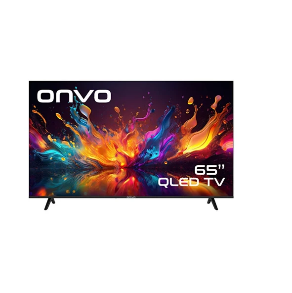 Onvo 65VQ90F3UA 4K Ultra HD 65" 165 Ekran Uydu Alıclı Google Smart QLED TV ürün görseli 1