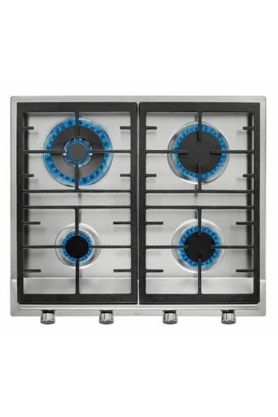 Teka EX 60.1 INOX 4 GÖZLÜ PASLANMAZ ÇELİK 60 CM. ANKASTRE OCAK ürün görseli 1