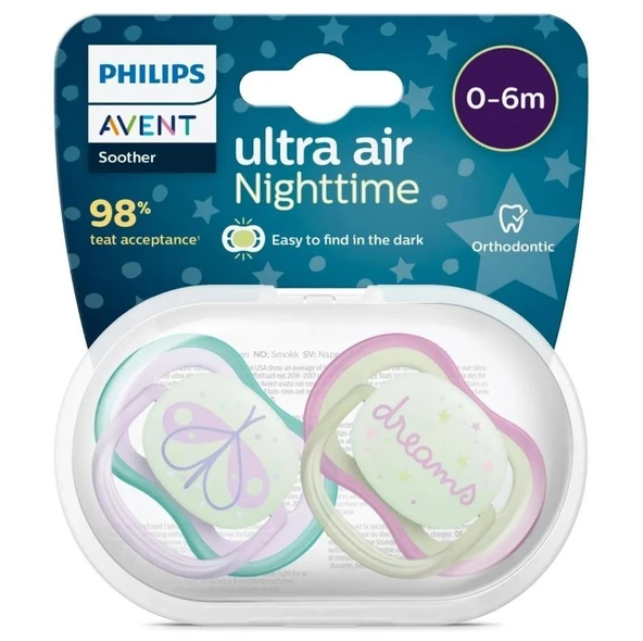 Ultra Air Gece Emzik 0-6 Ay Kız ürün görseli 1
