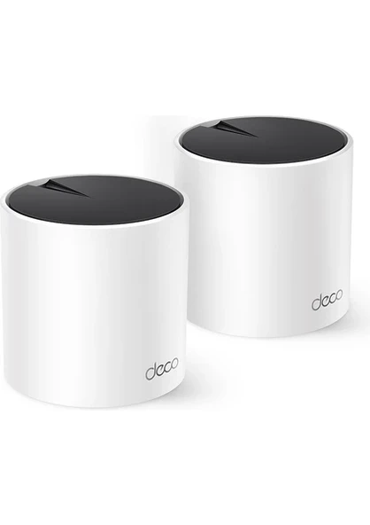 Tp-Link DECO X55 2Lİ Wi-Fi 6 AX3000 Tüm Evi Kapsayan Mesh Wifi Sistemi ürün görseli 1