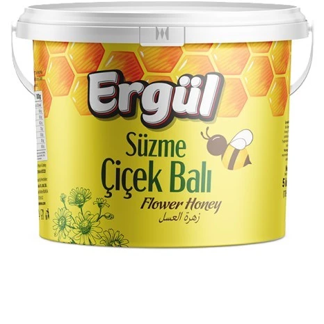 Ergül Süzme Çiçek Balı 5 Kg ürün görseli 1