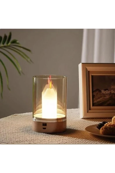 Cata Cata CT-8432 Tokyo Mum Masa Lambası El İle Kontrol USB Şarjlı ürün görseli 1
