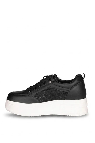 Solly Ewoll 2015 Siyah Sneaker - Resim 4