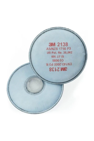 3M 2138 P3 Organik-ozon Gaz/buhar Filtresi ürün görseli 1