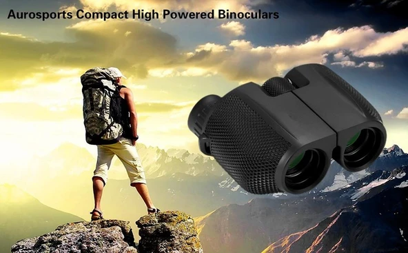 Nikula Binoculars 10x25 Dürbün Siyah - Resim 2