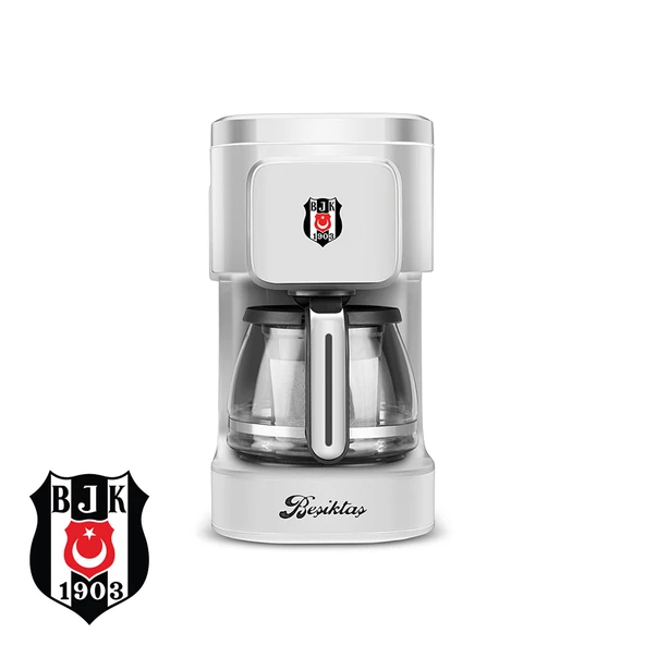 Karaca x Beşiktaş Lisanslı Just Coffee Aroma 2 in 1 Filtre Kahve ve Çay Demleme Makinesi ürün görseli 1