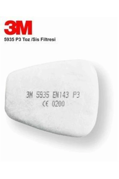 3M 5935 P3 Toz Ve Sis Filtresi ürün görseli 1