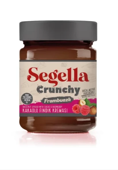 Segella Frambuazlı Kakaolu Fındık Kreması 350 Gr Kavanoz ürün görseli 1