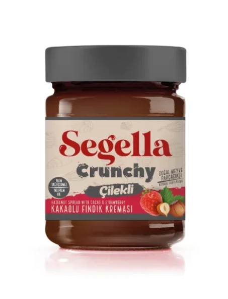 Segella Çilekli Kakaolu Fındık Kreması 350 Gr Kavanoz ürün görseli 1