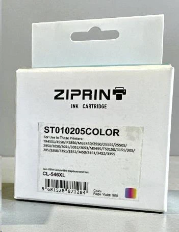 Canon *PG546XL* RENKLİ Uyumlu Muadil Kartuş ürün görseli 1