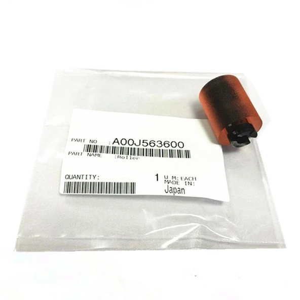 [Pickup Roller] Minolta uyumlu (Premium) *C220/C224/C258/C223/C283* (Bakalitli) Orange Color ürün görseli 1