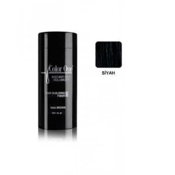 Color One Topik Saç Tozu Siyah 25 gr ürün görseli 1