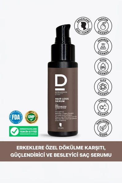 Dermoskin Erkek Saç Serumu 50 ml ürün görseli 1