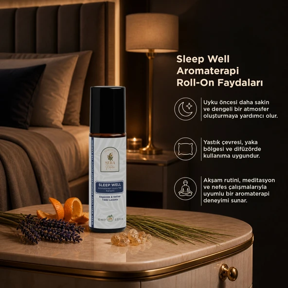 Sleep Well Aromaterapi Roll-On 10 ml %100 Doğal - Resim 3