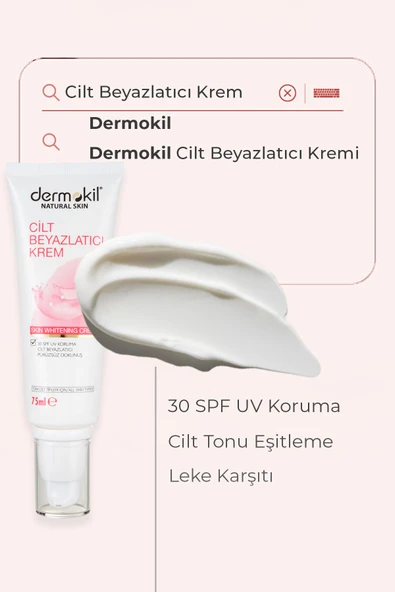 Dermokil Cilt Beyazlatıcı Krem 75 ml - Resim 3
