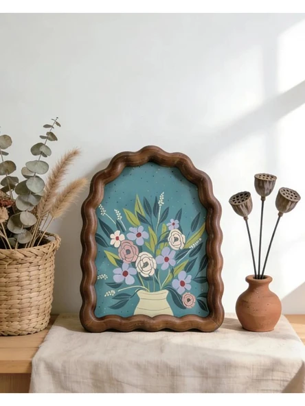 Mien Kahverengi Ahşap Çerçeve 15x20 cm ürün görseli 1