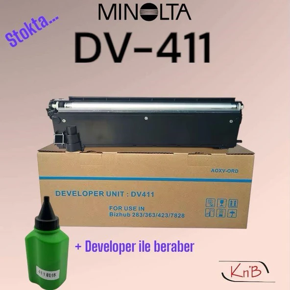 --/Developer Unitesi/-- Minolta (Premium) *DV411/DV310/Bizhub 250/223/283* (TN217) (TN414) ürün görseli 1