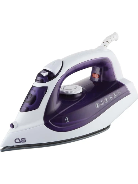 CVS DN 5475 Lucia Seramik Tabanlı 2200 Watt Buharlı Ütü Siyah ürün görseli 1