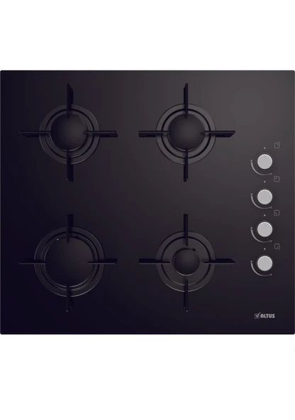 Altus AL-89 GB Siyah Cam Set Üstü Ocak ürün görseli 1
