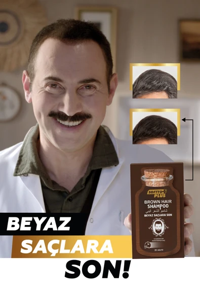 Softto Plus Brown Hair Şampuan 25 Ml - Resim 3