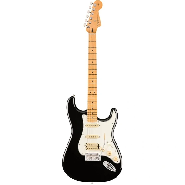 Fender Player II Strat HSS MN BLK Elektro Gitar (Siyah) ürün görseli 1
