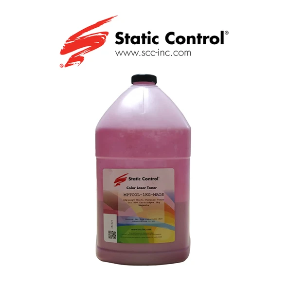 Renkli Toner Tozu HP (Static Control) *Universal MPTCOL* KIRMIZI 1000 GR Koli 6 Ad. ürün görseli 1