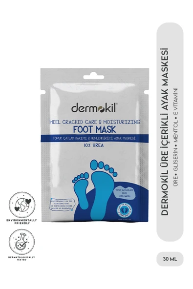 Dermokil Topuk Çatlak Ayak Maskesi 30 ml ürün görseli 1