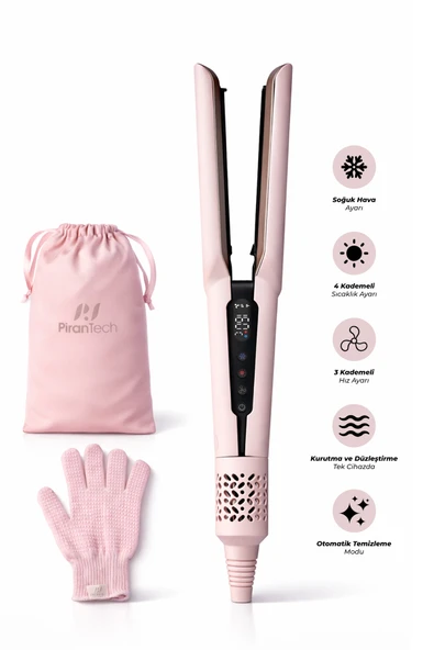 KS-914 Profesyonel Kurutma & Düzleştirme Makinesi 1300W 5 Sıcaklık 3 Hız Ayarı ürün görseli 1