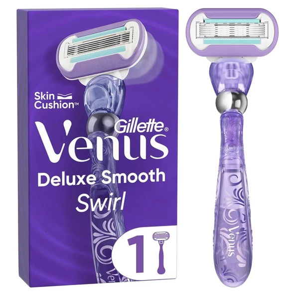 Gillette Venus Venus Extra Smooth Swirl Tıraş Makinesi Yedek Başlık ürün görseli 1