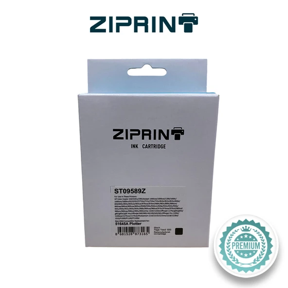 Muadil Kartuş HP ZIPRINT *45 / 51645AE (Plotter)* ürün görseli 1