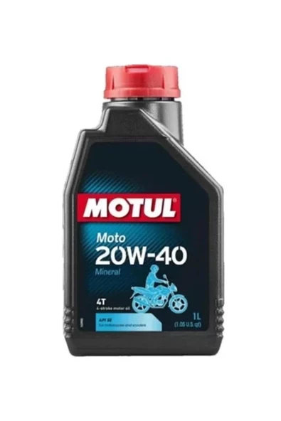 Motul Moto 20W-40 4T 1 lt Motosiklet Yağı ürün görseli 1
