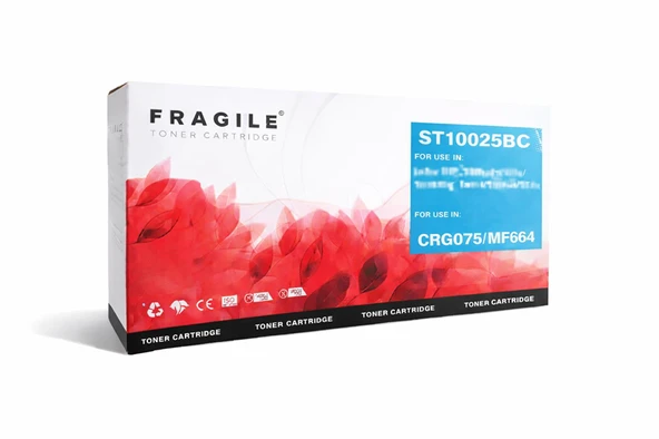 ~Muadil Toner~ Canon uyumlu (FRAGILE) *CRG075/MF664* Mavi -1.3K- (ÇİPLİ) (Yeni Ürün) ürün görseli 1