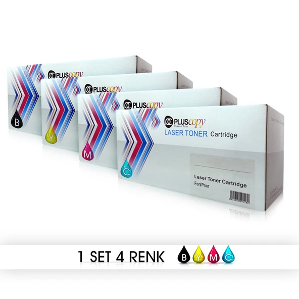 4 ADET SAMSUNG CLP320/CLP325 (K407S) UYUMLU MUADİL TONER (2000 Sayfa)  320/ 321/ 325/ 326/ 3180/ 3185/ 3186 ürün görseli 1