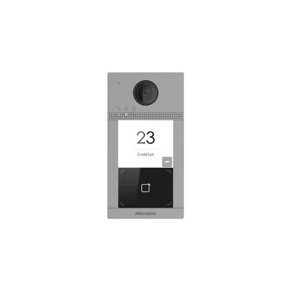 Hikvision DS-KV8113-WME1 1 Buton Metal İnterkom Villa Kapı Ünitesi ürün görseli 1