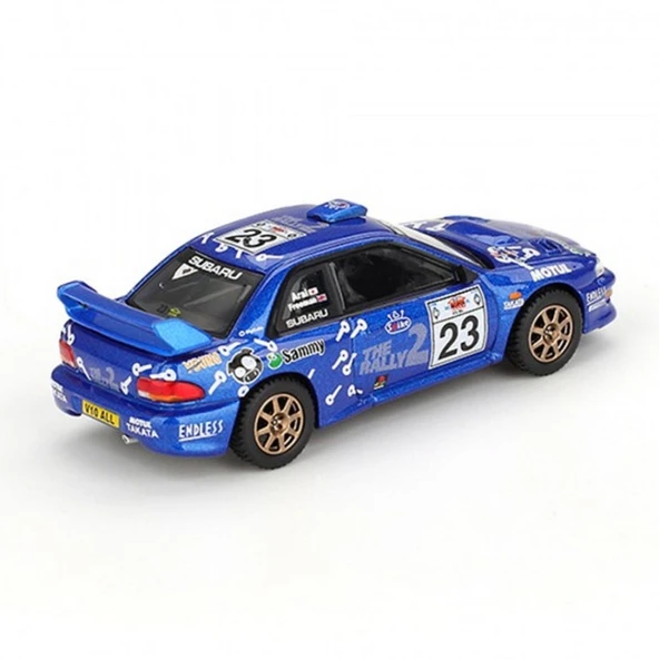 1/64 Subaru Impreza WRC99 #23 2000 Acropolis Rally - Resim 3
