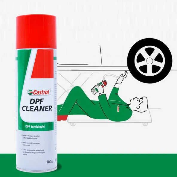 Castrol Dpf Cleaner Dpf Temizleyici 400 ML. - Resim 3