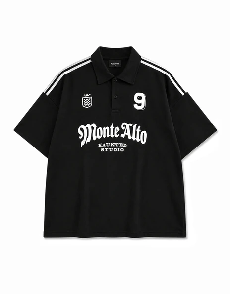 Premium Polo Yaka Boxy Erkek Tişört ürün görseli 1