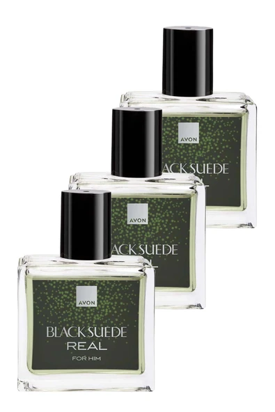 Black Suede Real Erkek Parfüm Edt 30 Ml. Üçlü Set ürün görseli 1