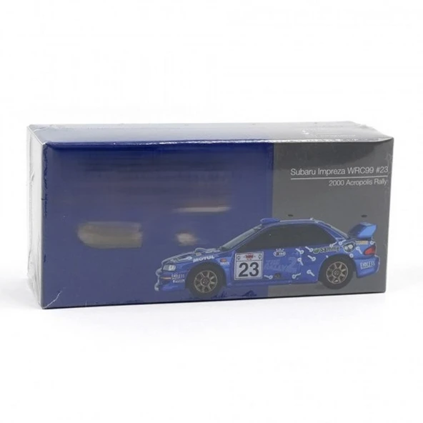 1/64 Subaru Impreza WRC99 #23 2000 Acropolis Rally - Resim 4