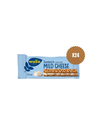 Wasa Mild Cheese Sandwich / Krem Peynirli Sandviç 30 gr X 24 Adet ürün görseli 1
