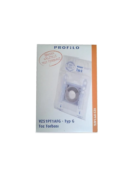 Profilo Vs4Pt Vs5Pt Vs6Pt Süpürge Toz Torbası ürün görseli 1
