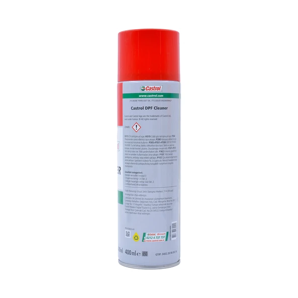 Castrol Dpf Cleaner Dpf Temizleyici 400 ML. - Resim 2