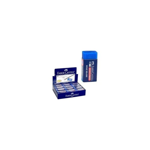 Sınav Silgisi Dust-Free Mavi 24’lü Paket - Resim 5
