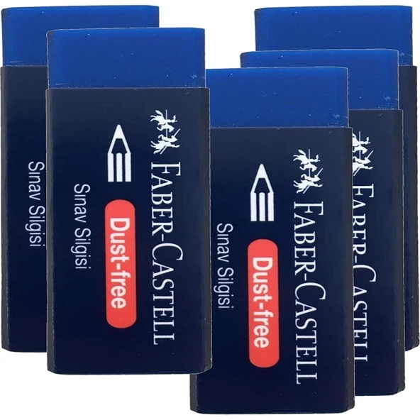 Sınav Silgisi Dust-Free Mavi 24’lü Paket - Resim 2