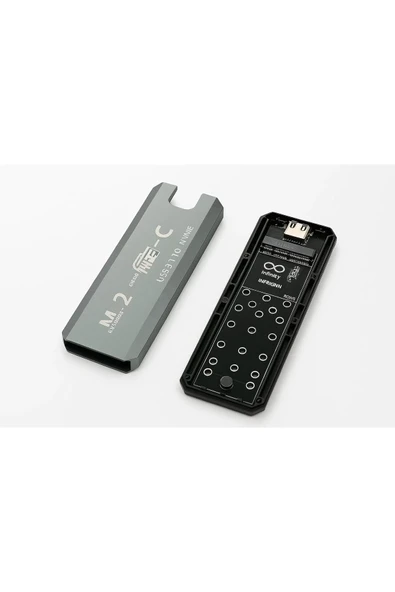M2 SSD Nvme Muhafaza M.2 - USB 3.1 SSD Kutusu Kasa M.2 Pcıe Nvme M Anahtar 2230/2242/2260/2280 Dönüştürücü Adaptör ZR965 ürün görseli 1