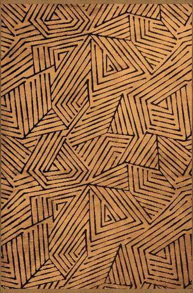 Vadi Şönil Çiğ Ombra Renkli Modern Makine Dokuma Halı-8033 80 X 300 ürün görseli 1