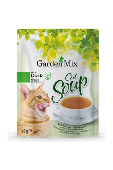 Gardenmix Ördekli Kedi Çorbası 40gr Skt: 12/2027 ürün görseli 1