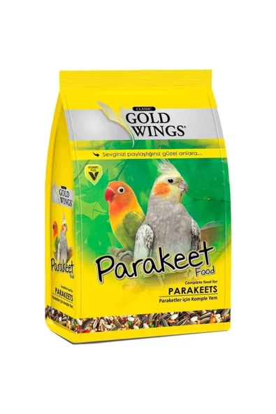 Gold Wings Classic Paraket Yemi 500 Gr Sultan Cennet Sevda Papağanı ürün görseli 1